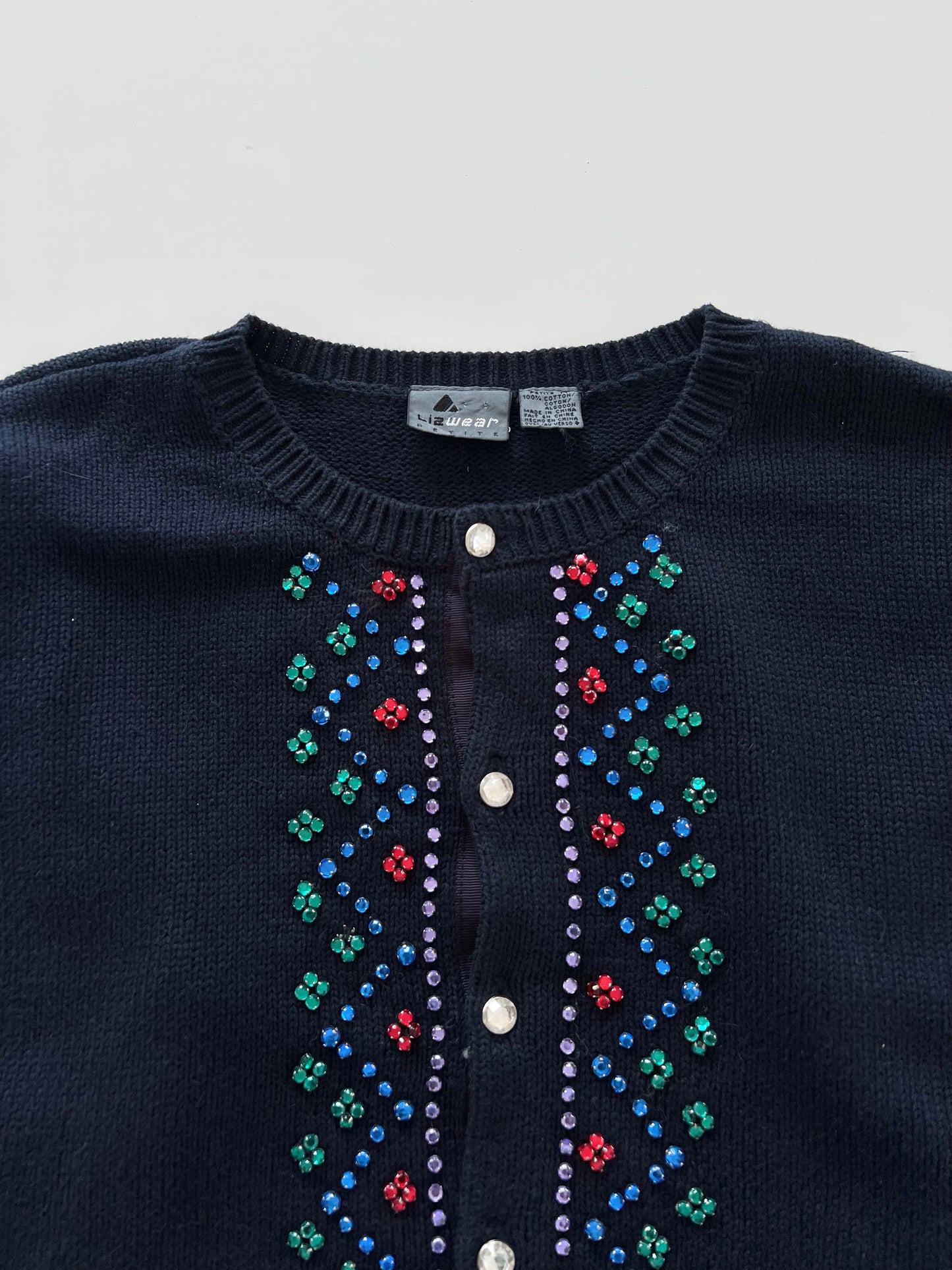 Lizwrar Embroidered Sweater-Bust 44
