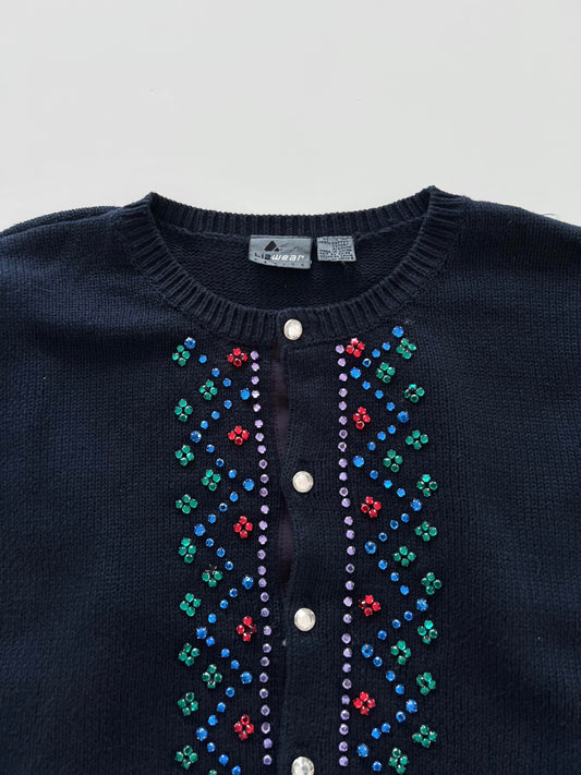 Lizwrar Embroidered Sweater-Bust 44