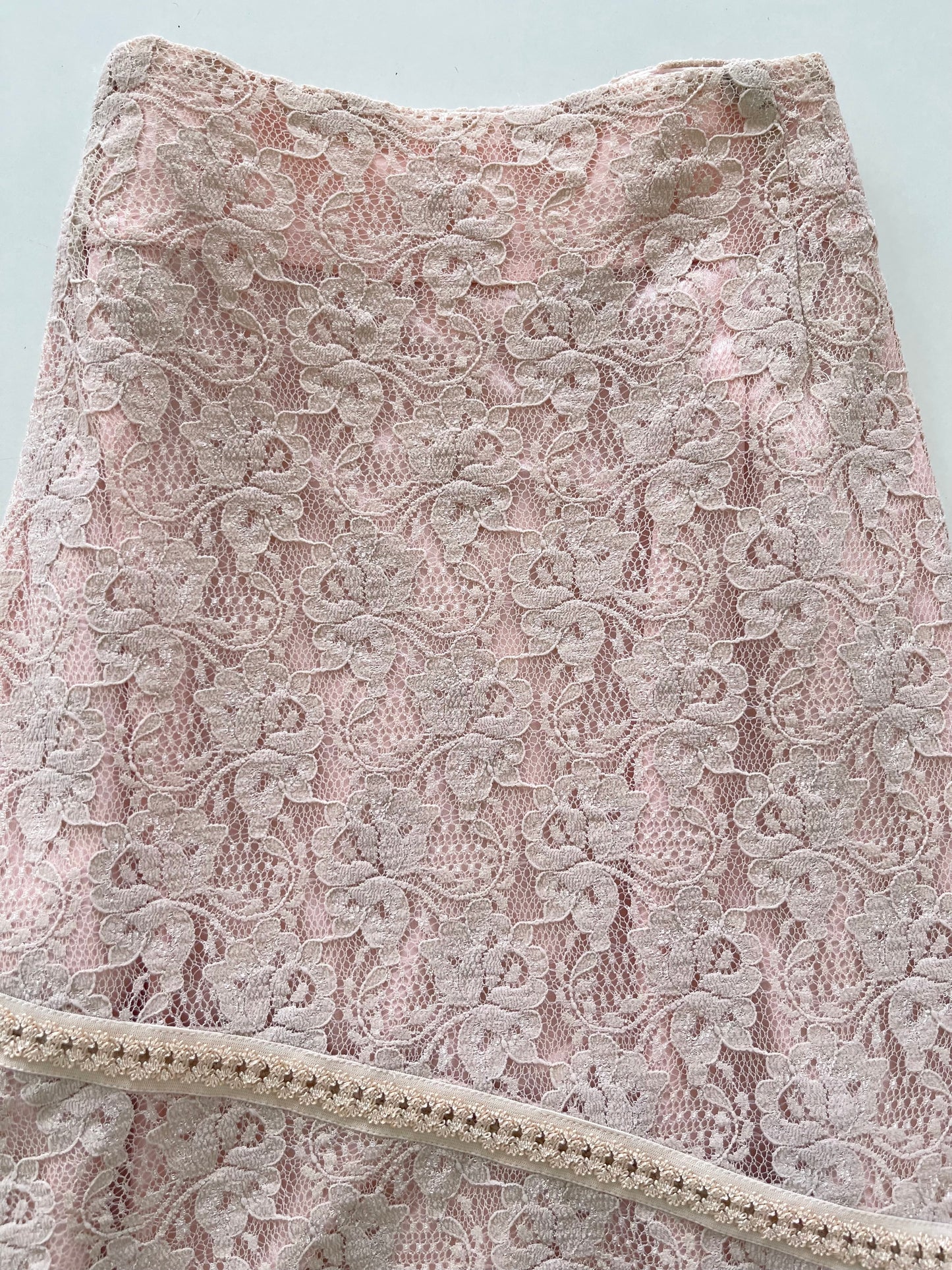 Vintage Lace Skirt-Waist 36
