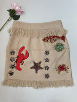 Load image into Gallery viewer, Rosas Rojas Skirt-Waist 28