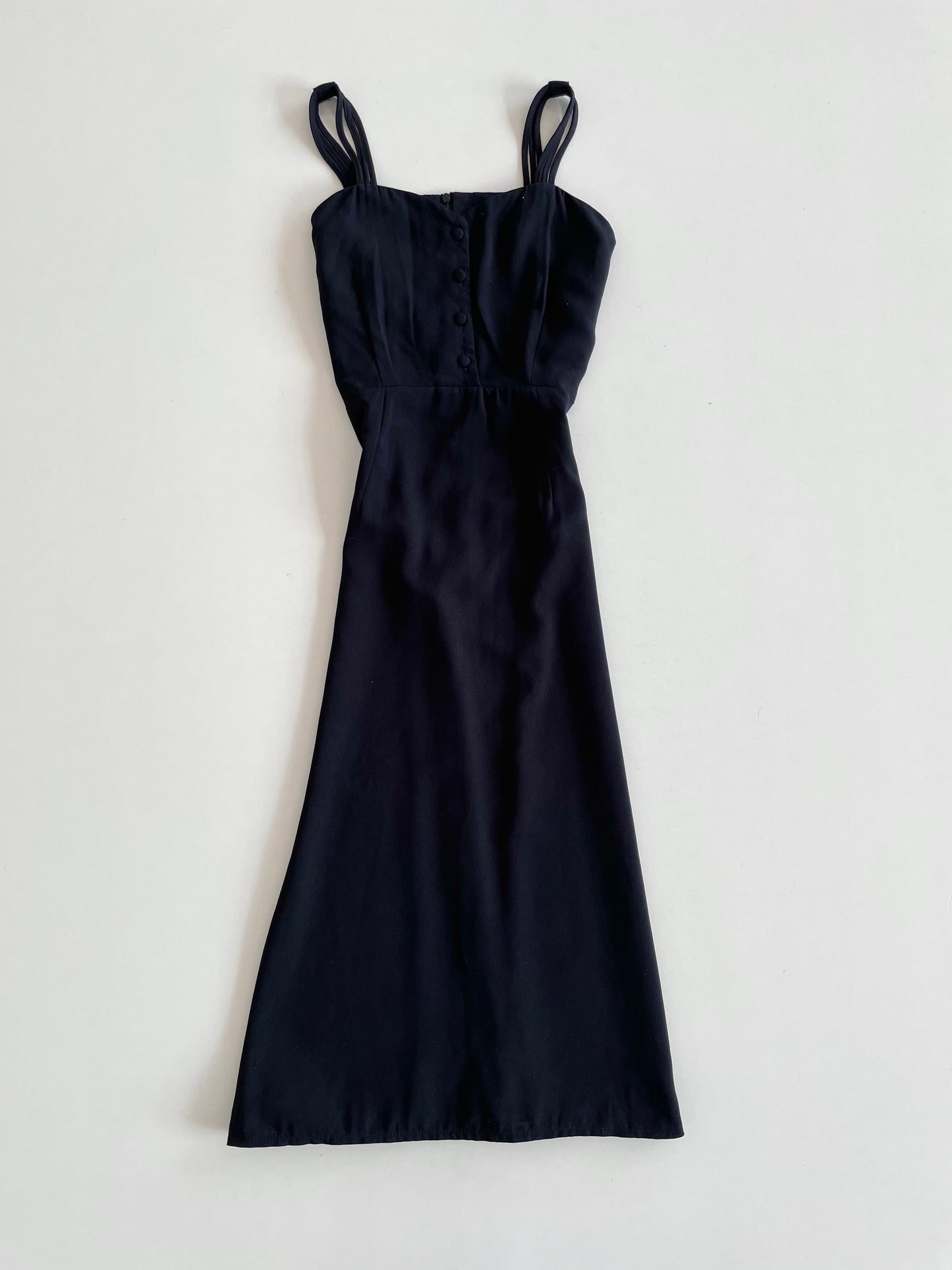 Korean Black Dress-Bust 40