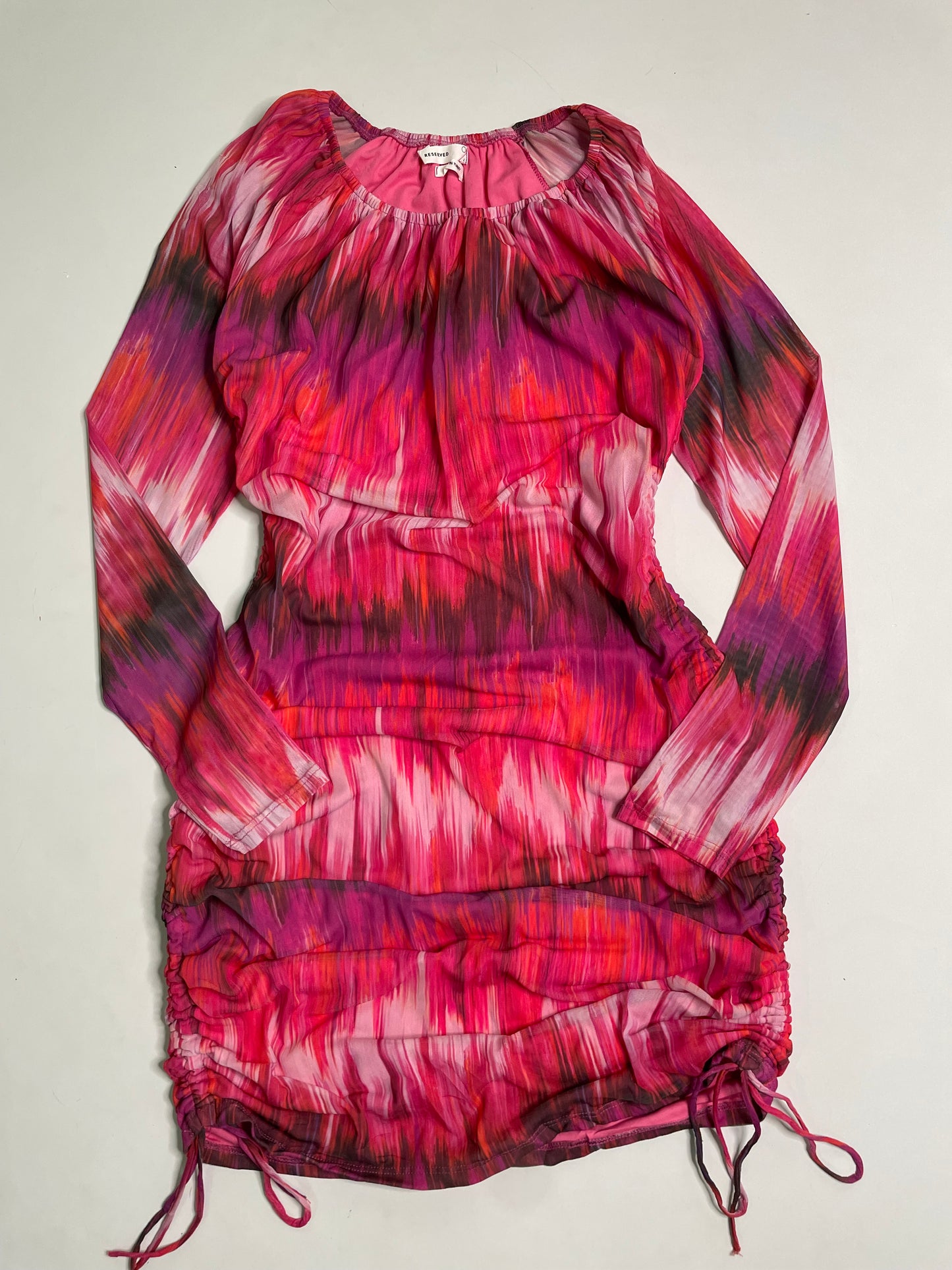 Reserved Ruched Dress-Bust 34 to 36