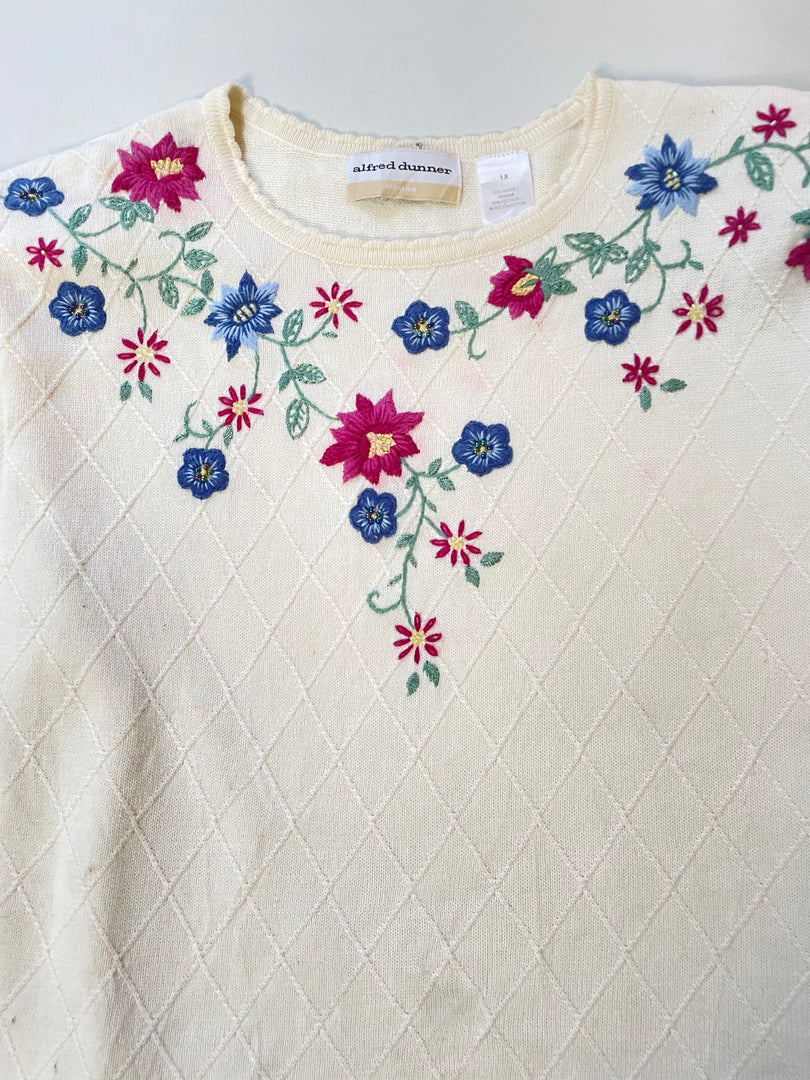 Alfred Dunner Sweater Vest-Bust 48