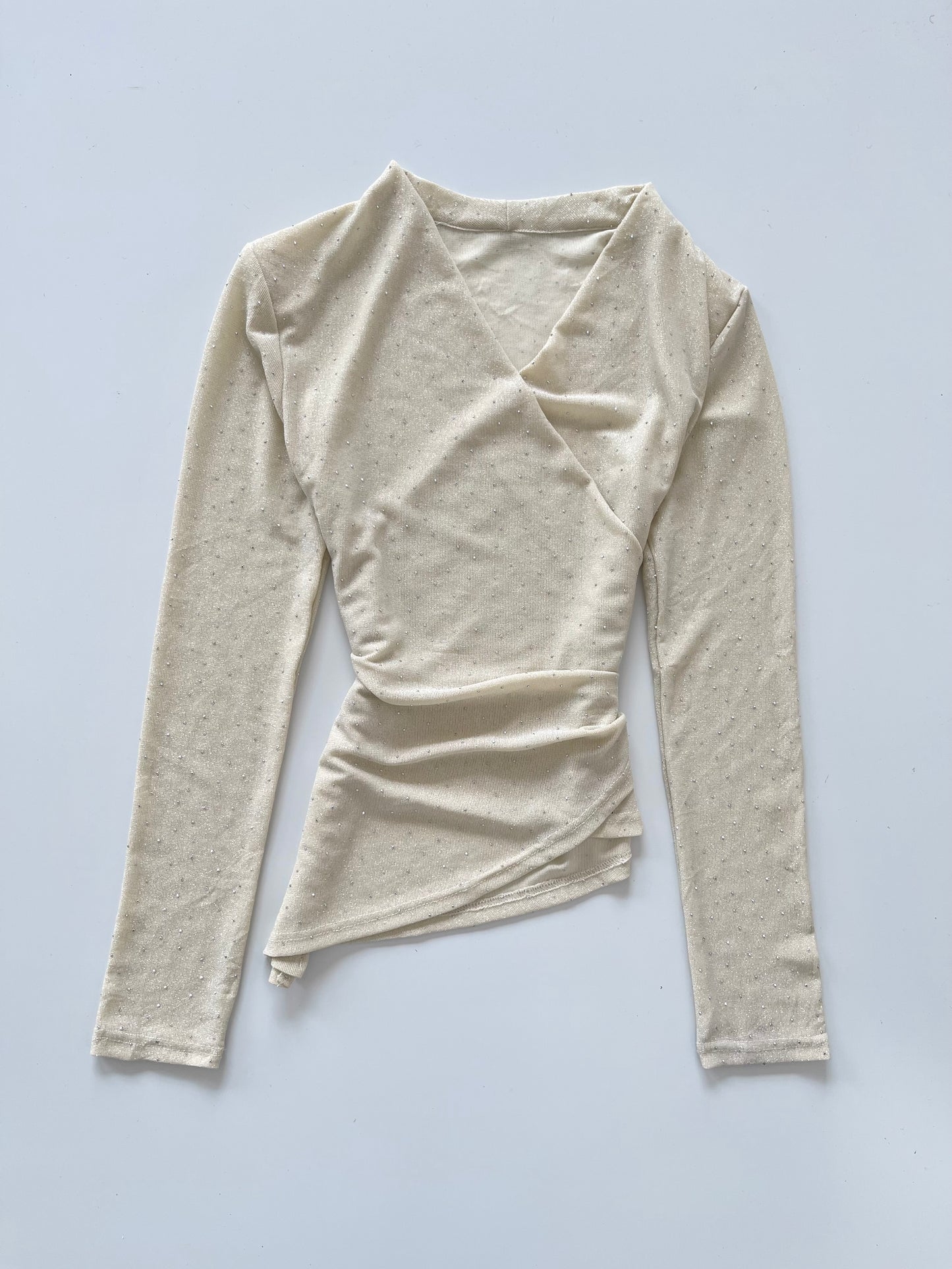 With U Shimmer Sheer Top-Bust 38 to 40