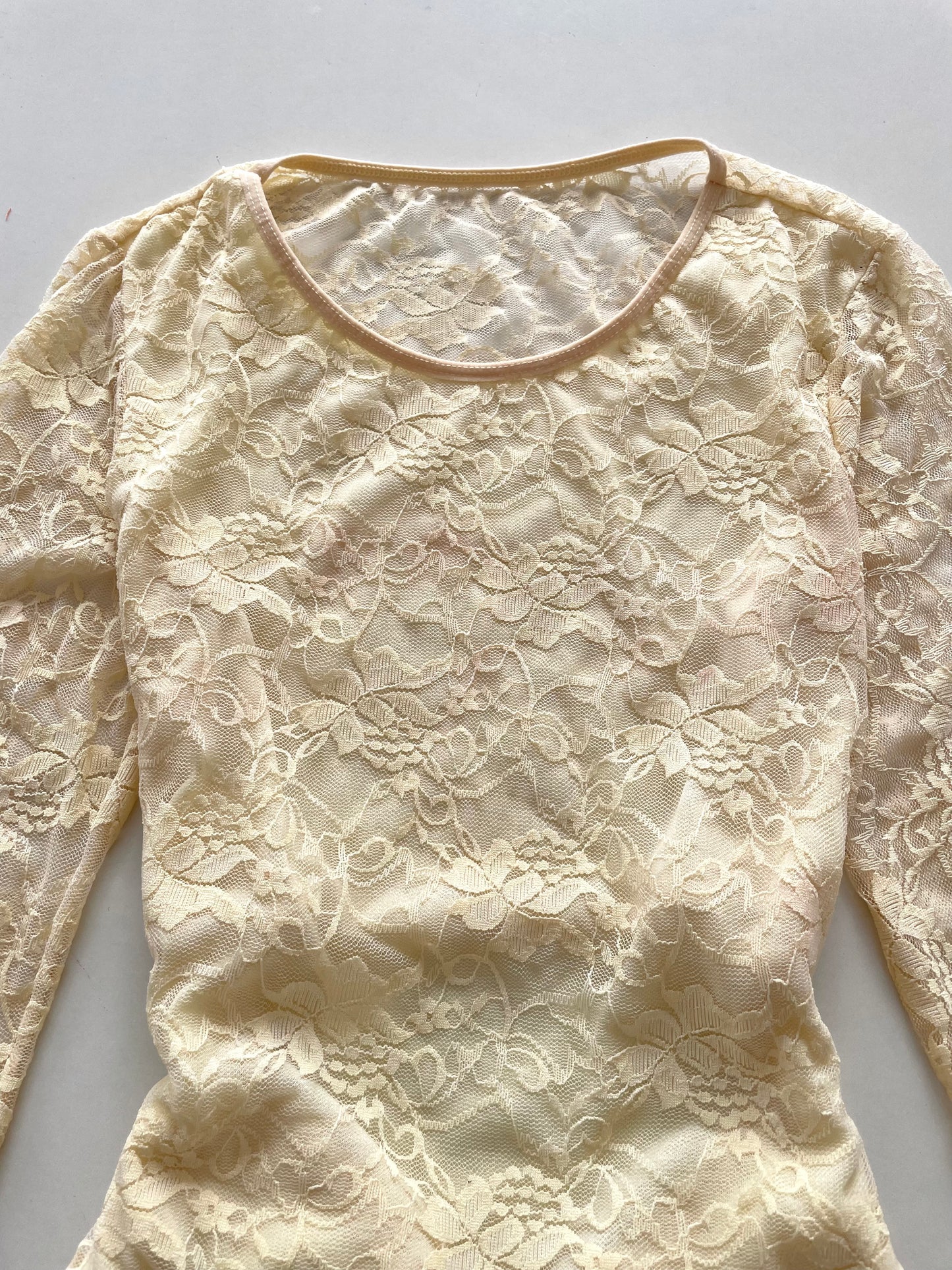 Lace Vintage Dress-Bust 32 to 34