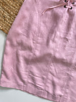 Load image into Gallery viewer, CHANTAL ROSNER PINK SUEDE SKIRT - WAIST 24
