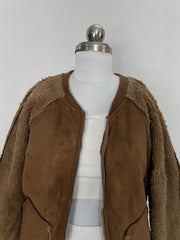 Super Duper Thick Suede Fur Jacket - Bust 34 to 36