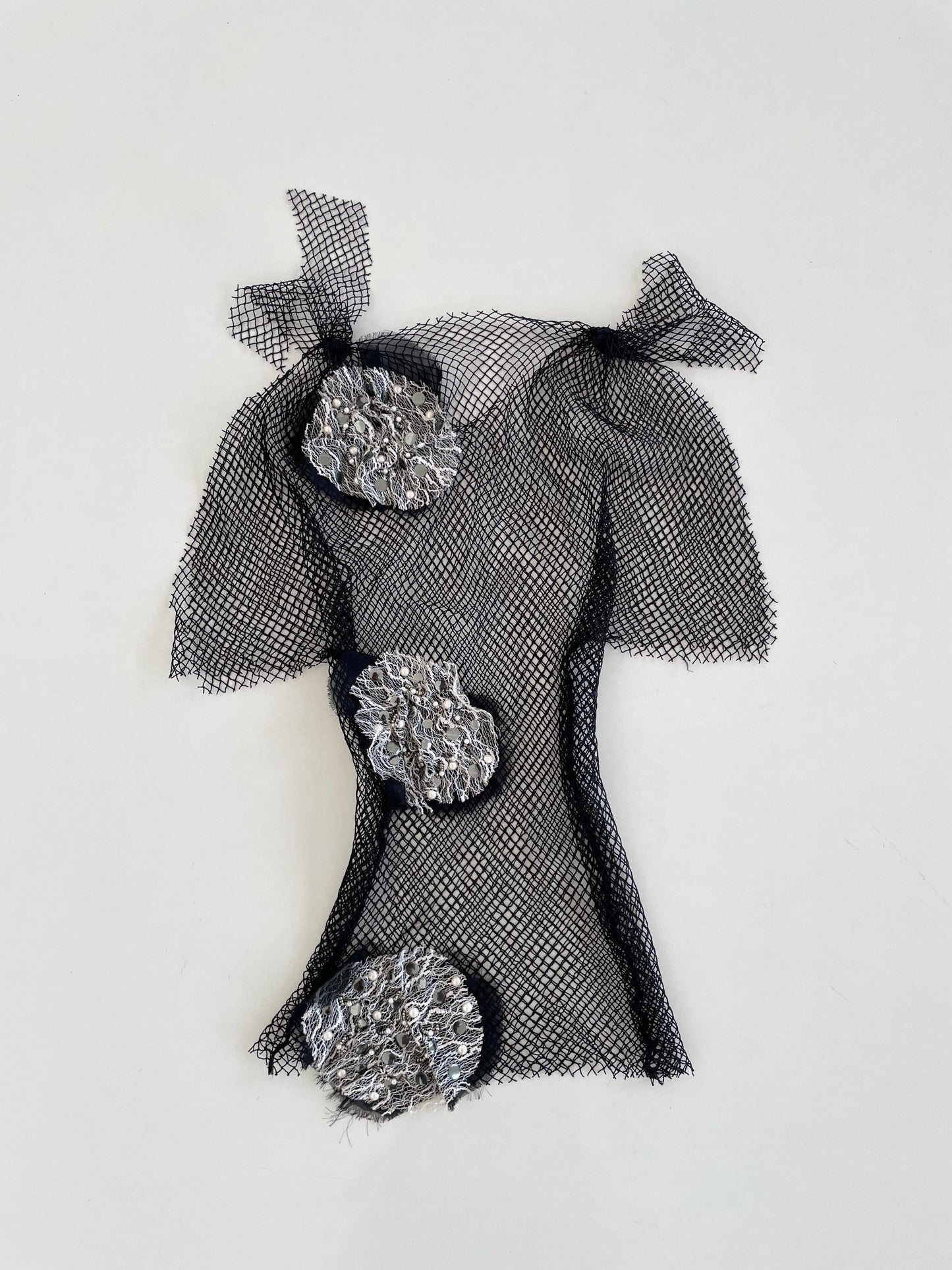 Vintage Mesh Top-Bust 30 to 32