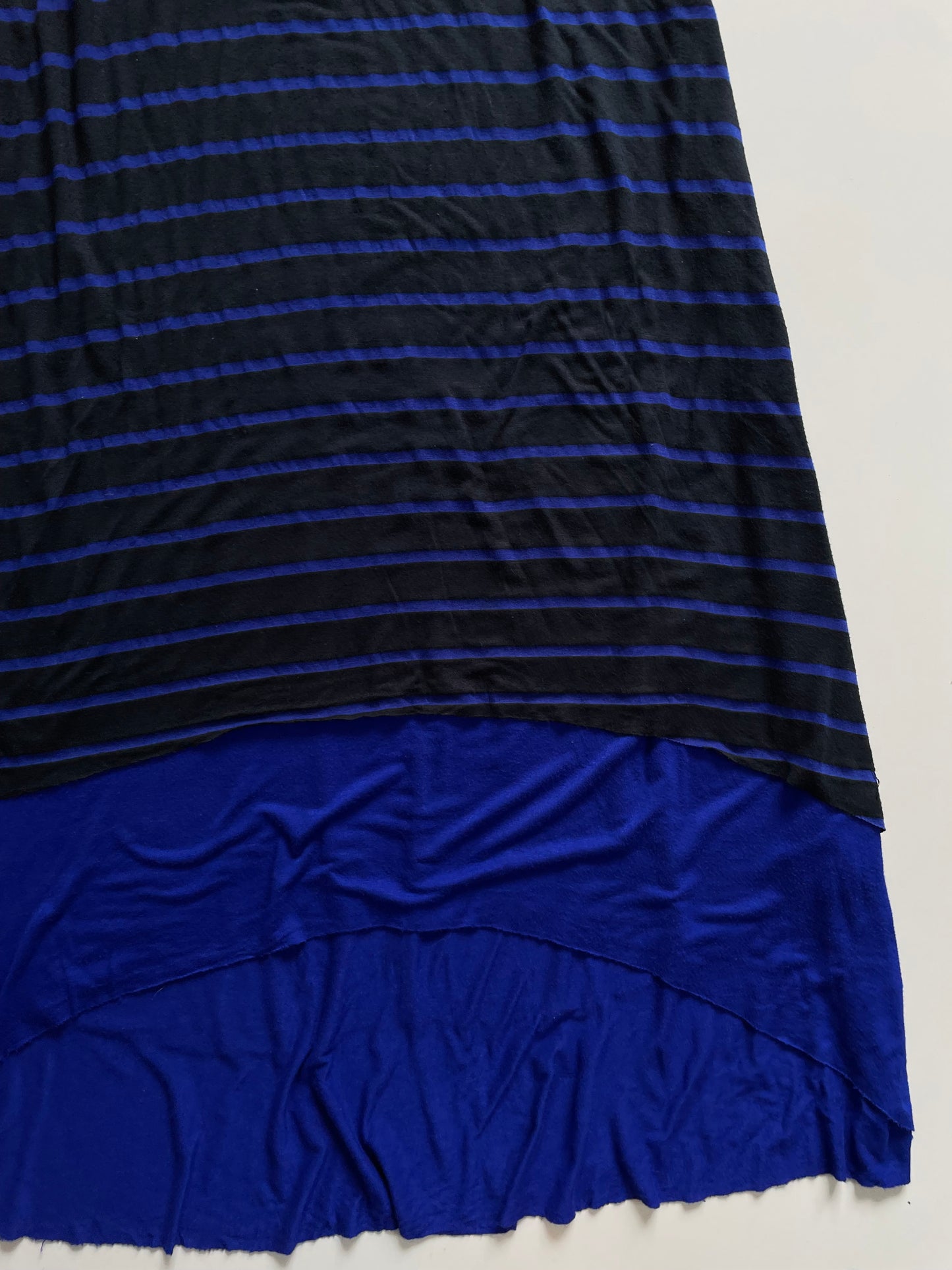 GIBSOA BLUE STRIPED SKIRT - WAIST 34 TO 38