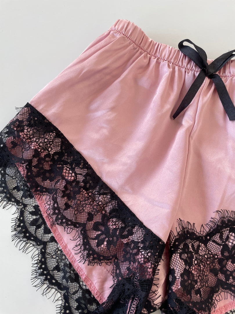 Satin Lace Shorts-Waist 24 to 26