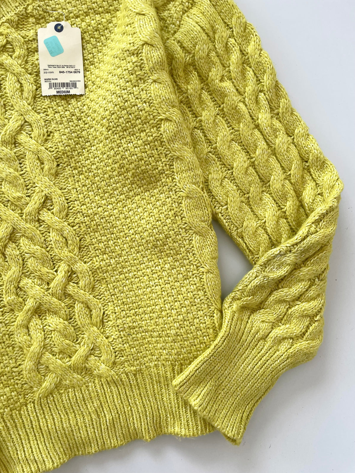 St John's Bay New Tagged Solid Soft Sweater-Bust 44