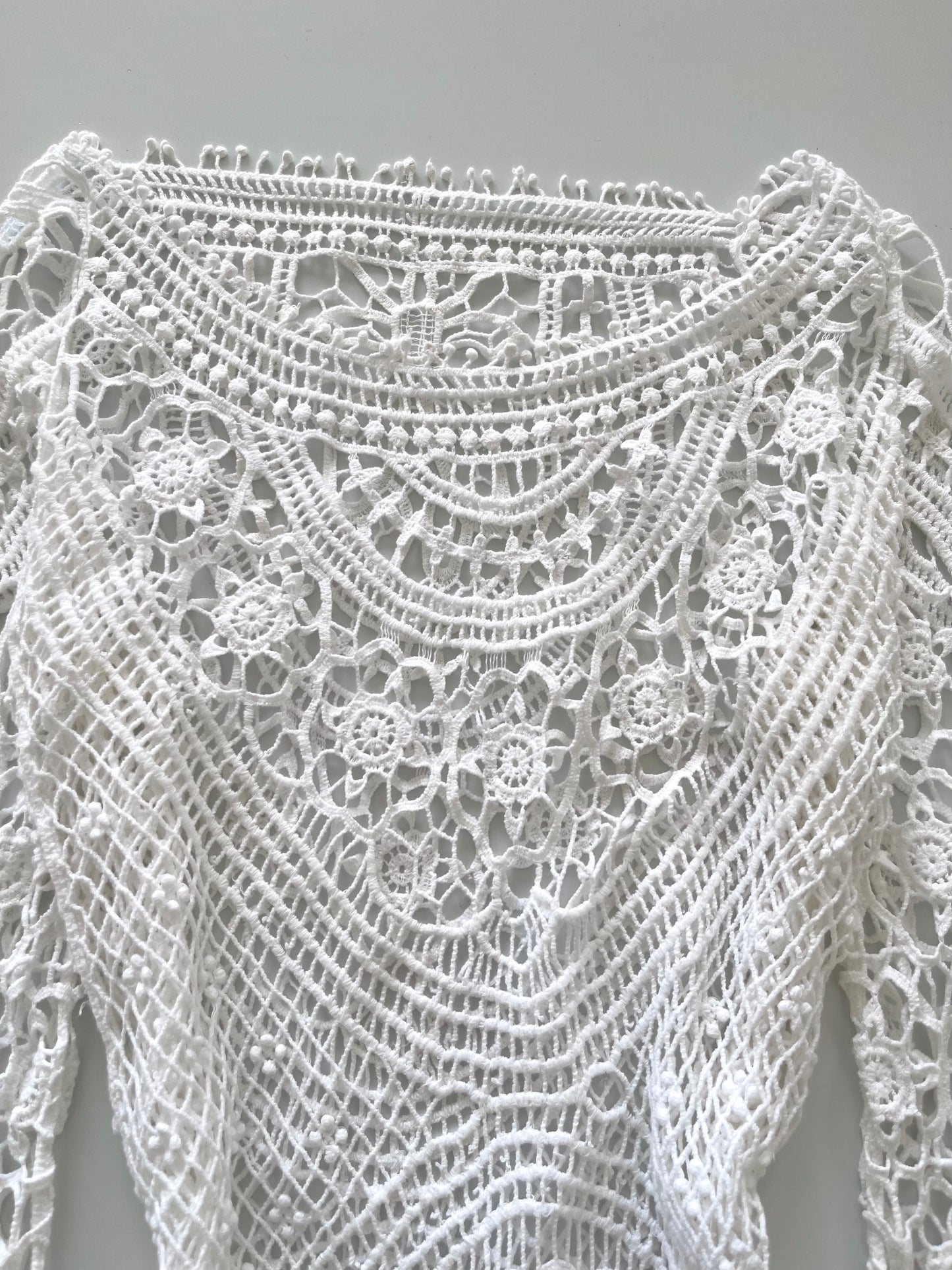 Lace Sheer Top-Bust 42 to 44