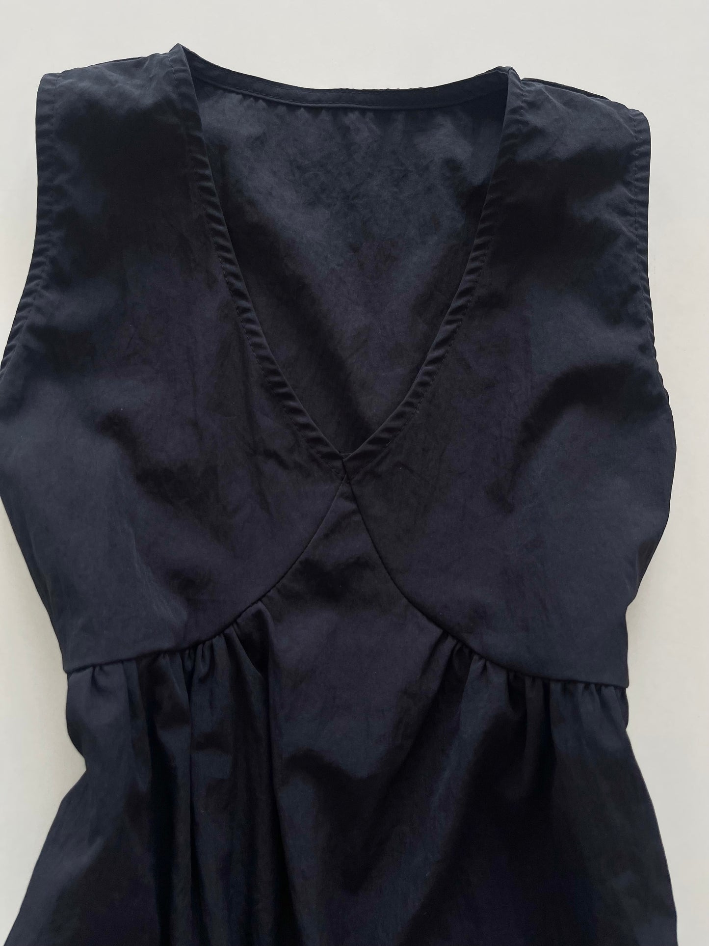 Solid Black Top-Bust 34
