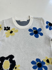 Lilou Soft Floral Sweater - Bust 30 to 32