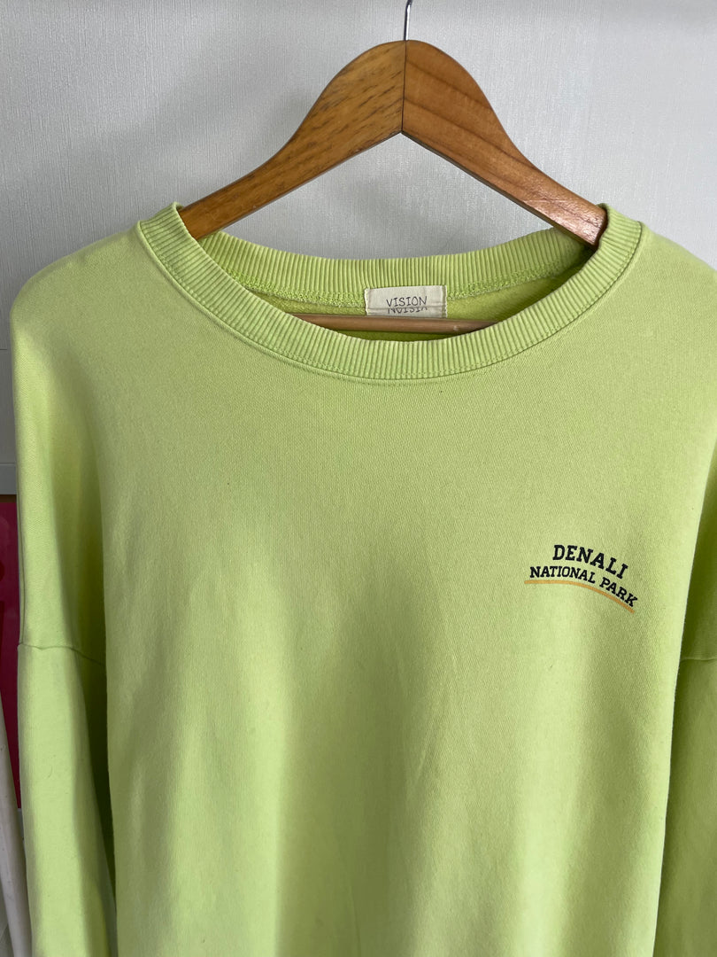 VISION TEA GREEN SWEATSHIRT - BUST 52