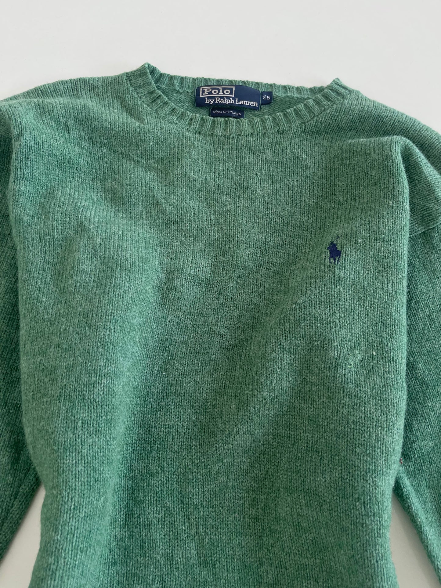 Ralph Lauren 100% Shetland Vintage Sweater-Bust 44 to 46