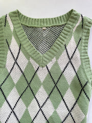 Chunky Sweater Vest-Bust 30