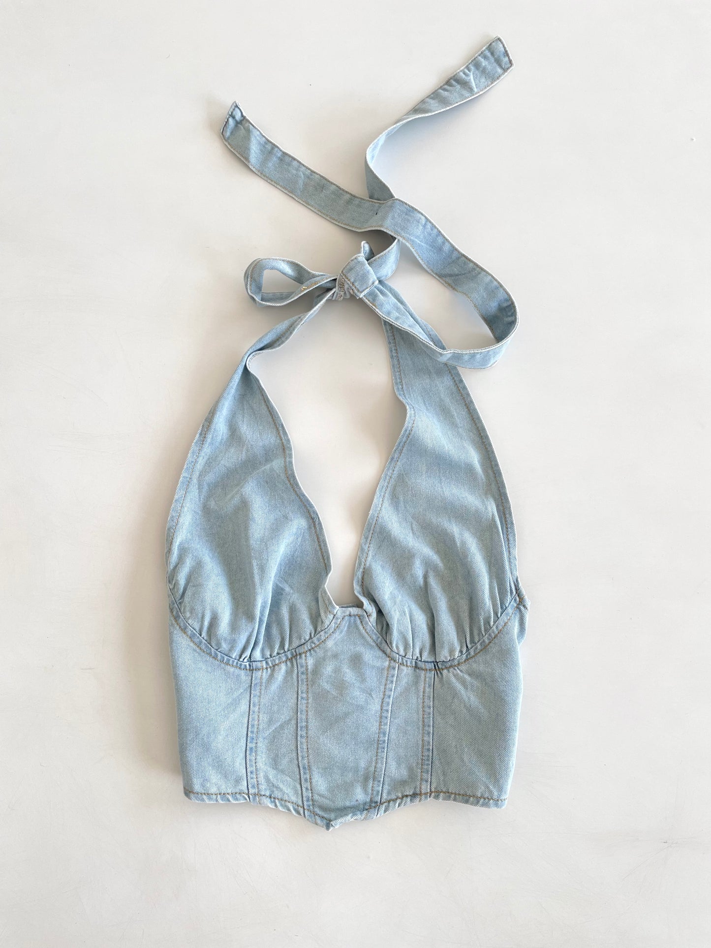 Denim Top-Bust 30