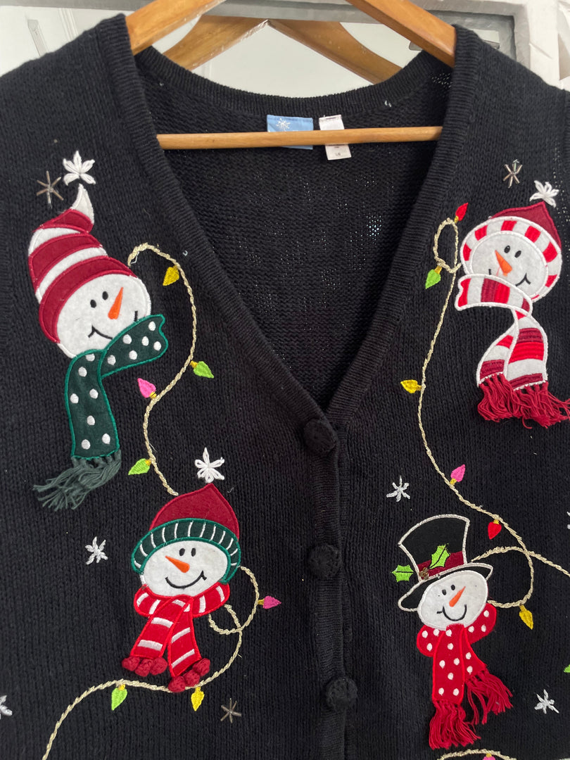 Christmas Sweater Vest-Bust 44