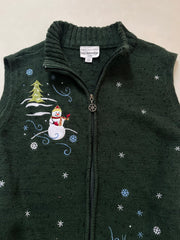 Breckenridge Christmas Sweater Vest-Bust 50