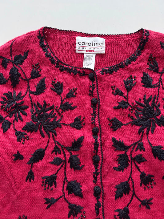 Carolina Embroidered Sweater-Bust 50