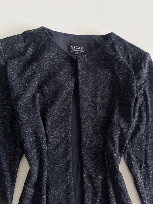 Xscape Shimmer Vintage Shrug-Bust 40