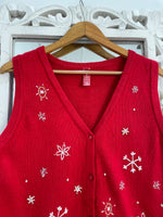 Load image into Gallery viewer, Christmas Sweater Vest-Bust 38
