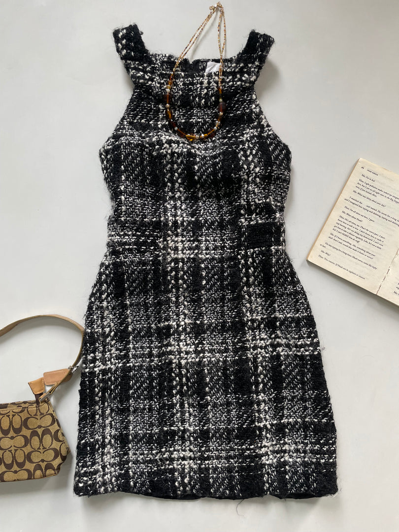 Camaieu Tweed Winter Dress-Bust 30