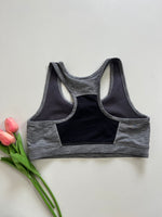 Load image into Gallery viewer, GREY SPORTS BRA - BUST 30 TO 32
