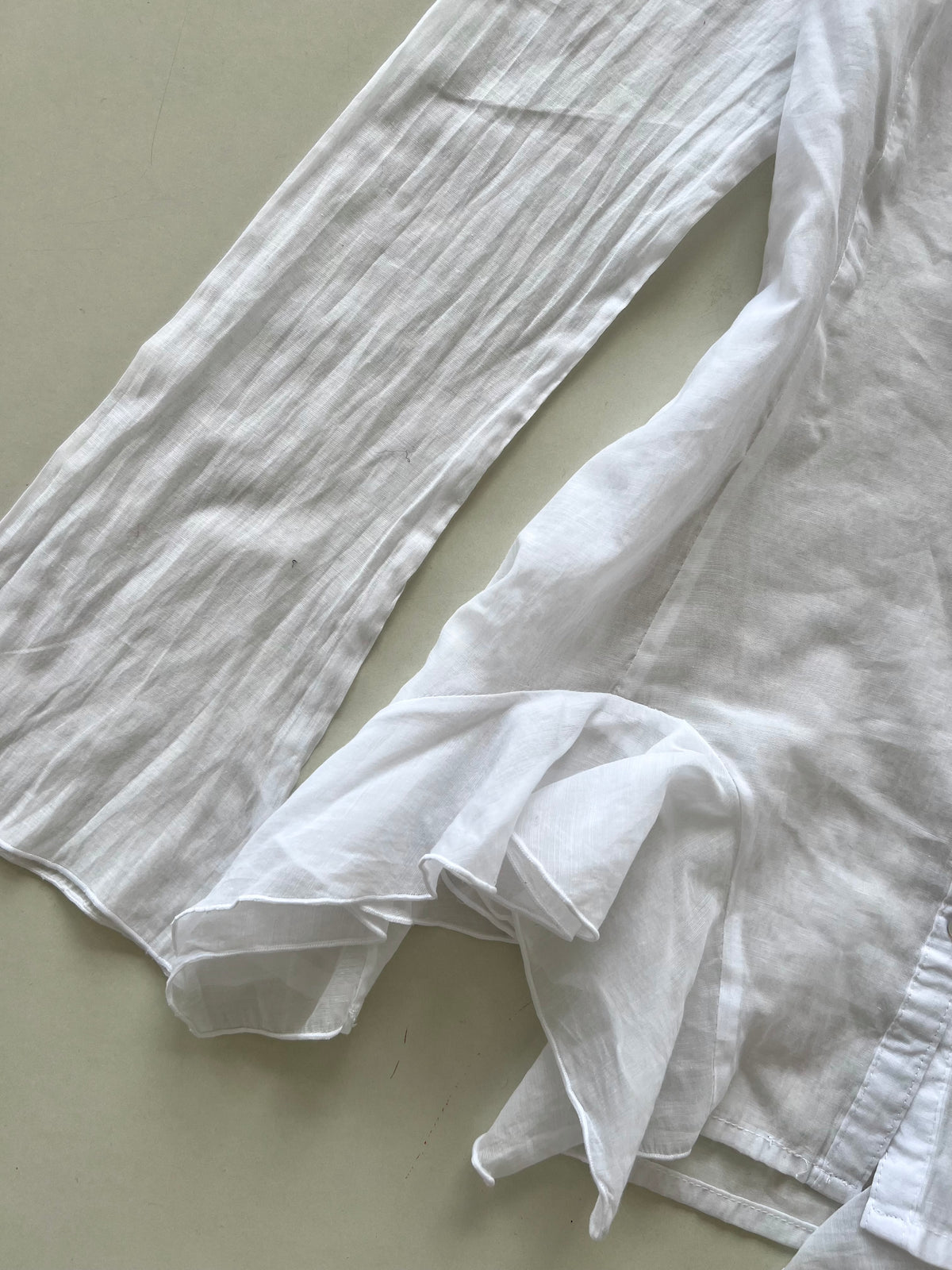 Vintage Cotton Sheer Top-Bust 26