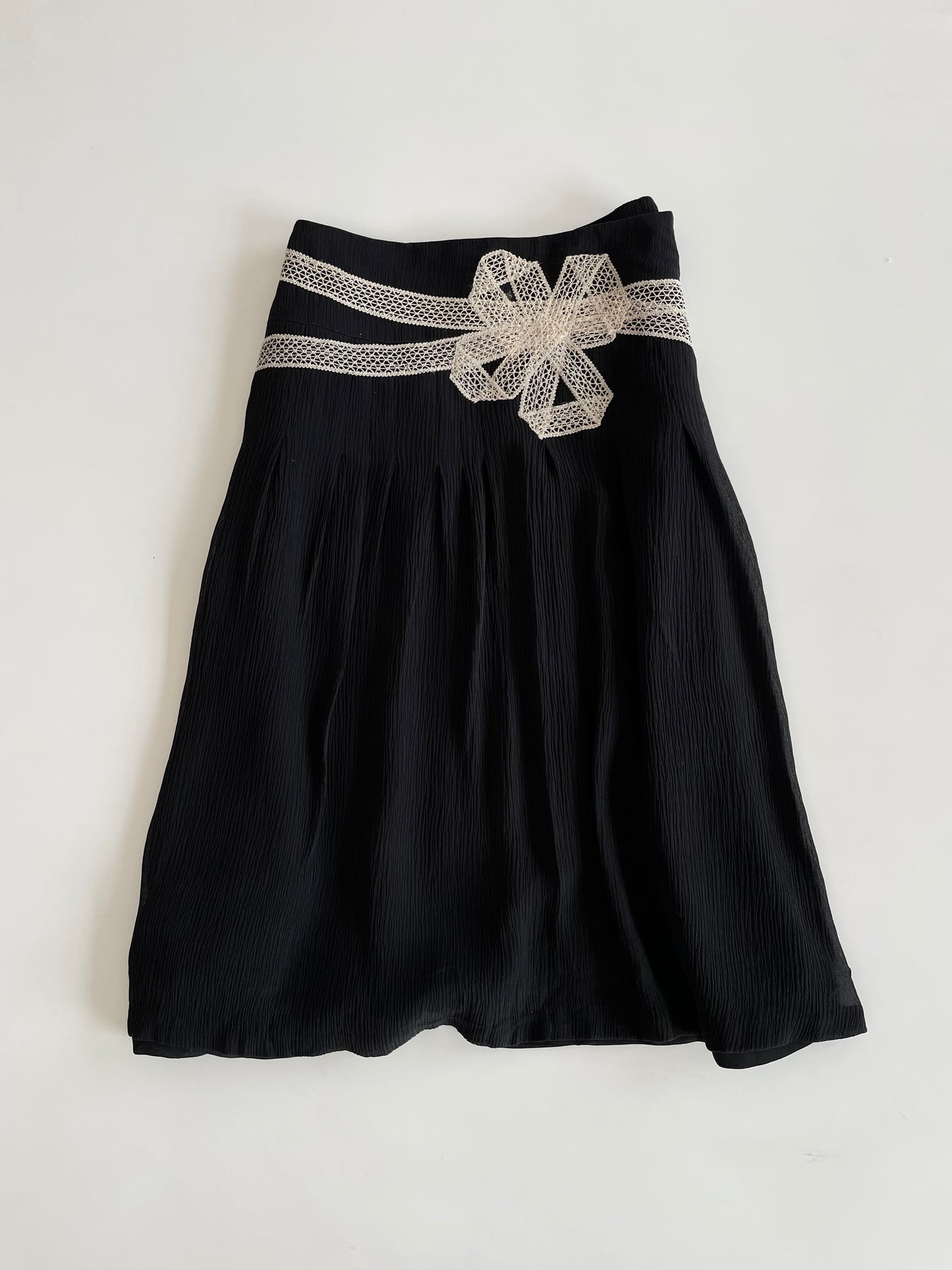 Elfee Pure Silk Skirt-Waist 28