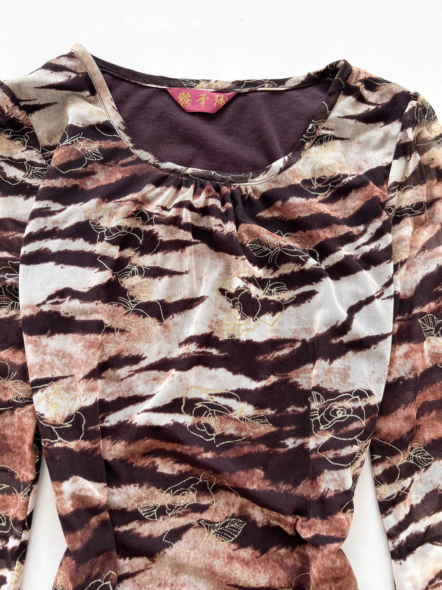 Y2k Printed Top-Bust 36 to 38