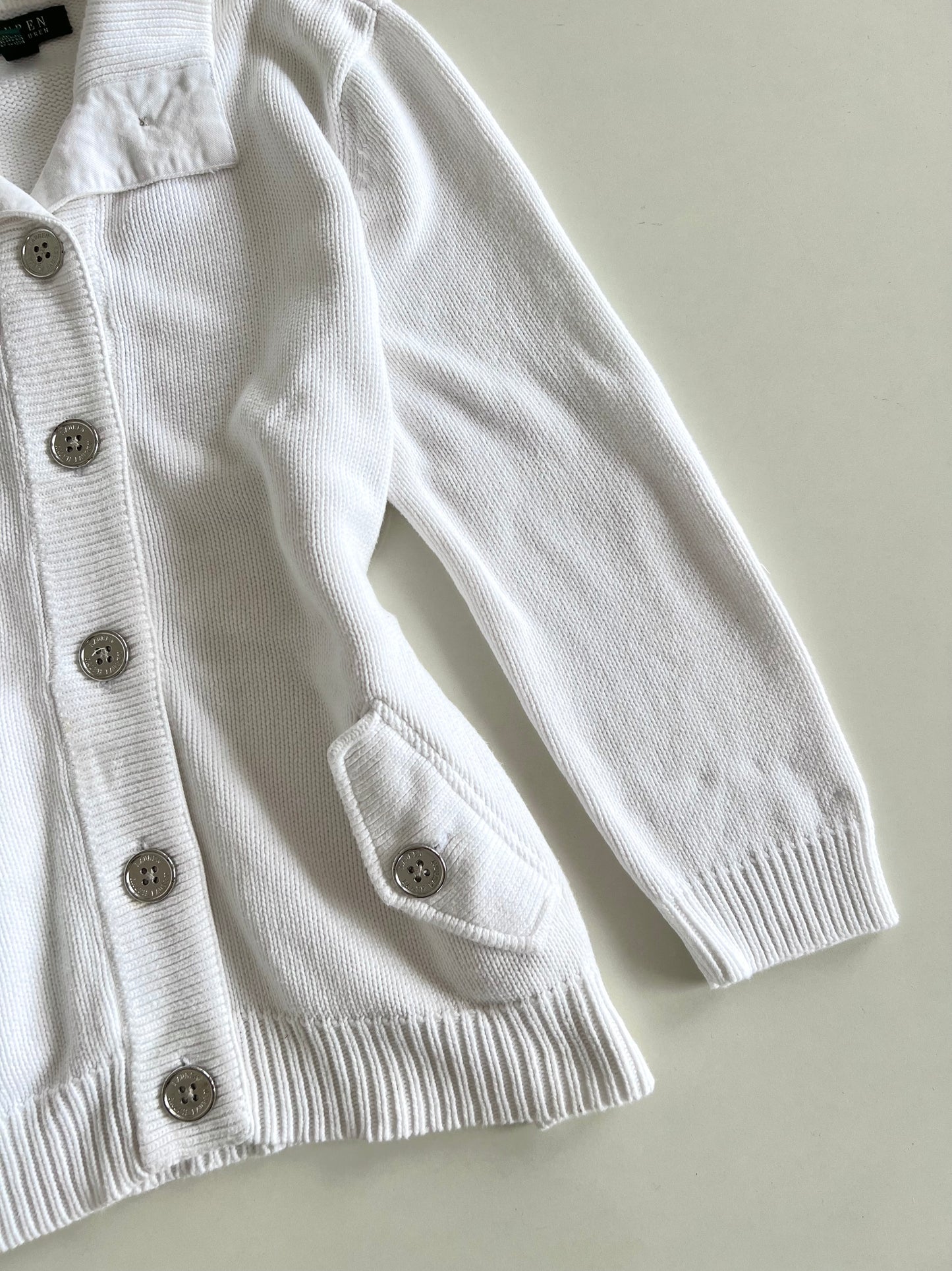 Ralph Lauren 100%Cotton Vintage Cardigan-Bust 40