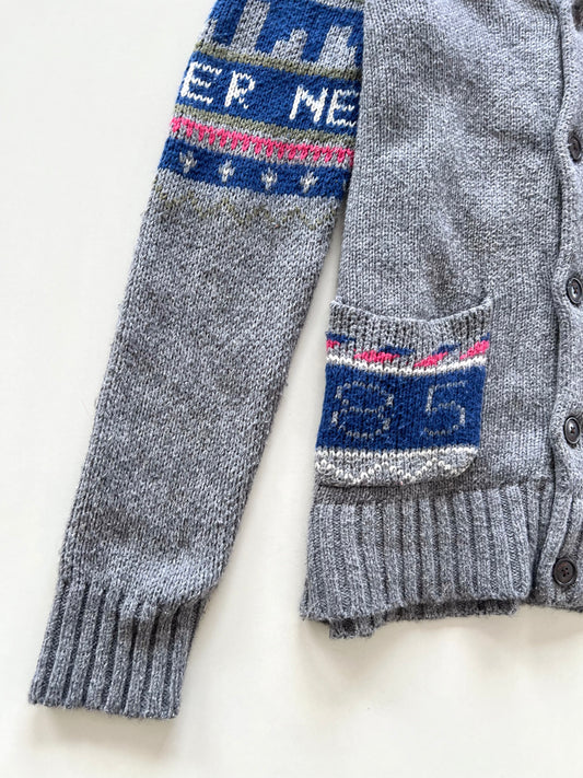 Tommy Hilfiger 56% Cotton 15% Wool Vintage Cardigan-Bust 44