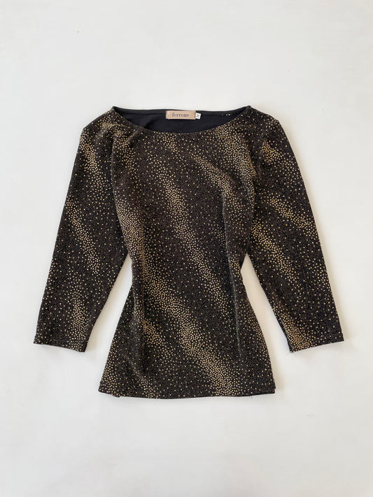 Ferrone Shimmer Vintage Top-Bust 38 to 42