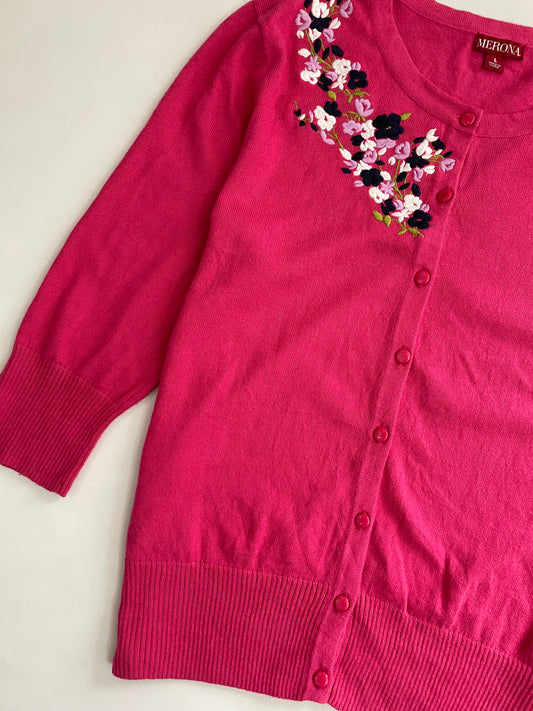 Merona Embroidered Pre Winter Top-Bust 40 to 42