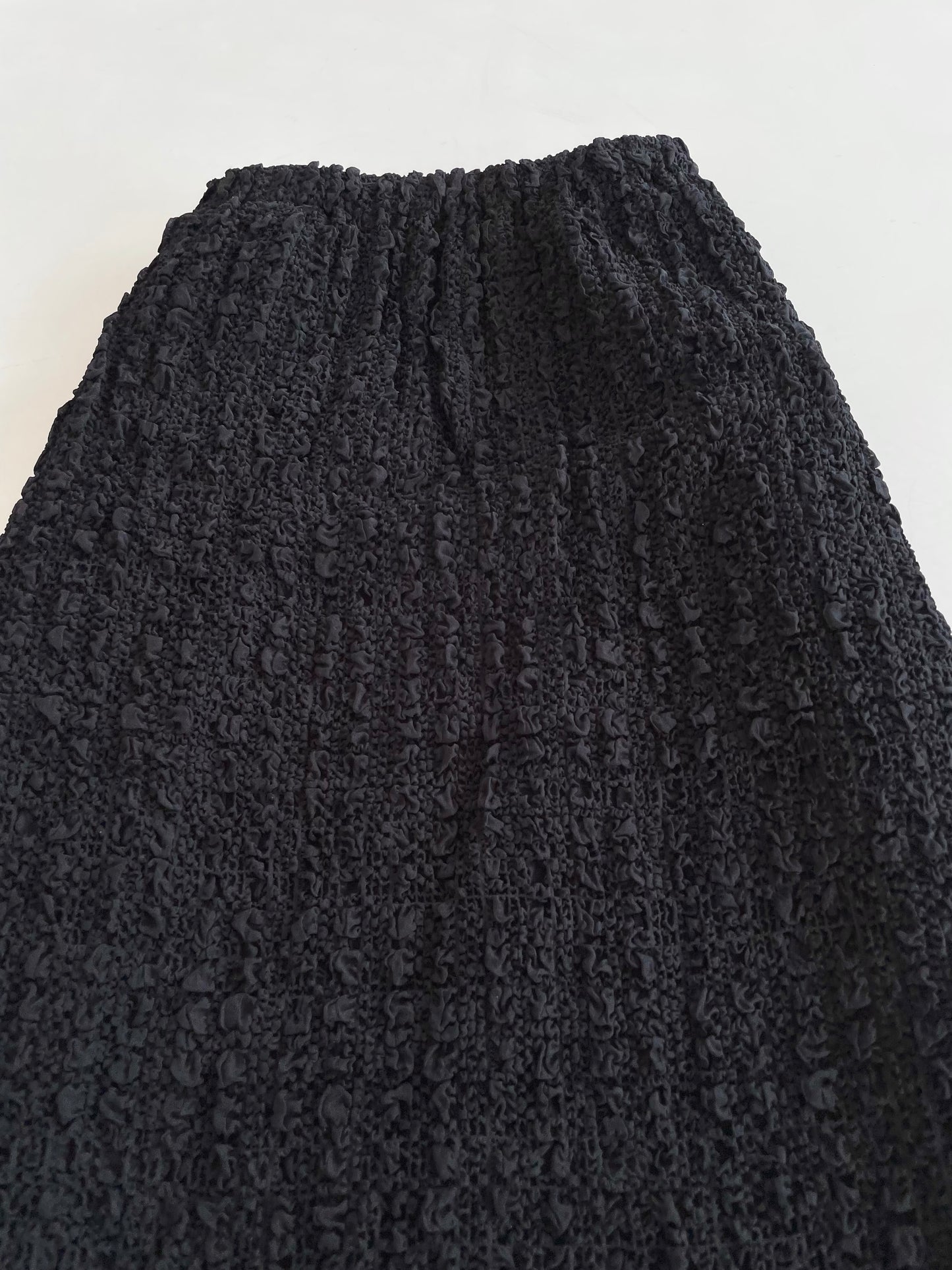 Waffle Black Skirt-Waist 28 to 32