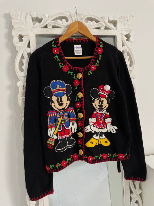 Disney Embroidered Vintage Sweater-Bust 42