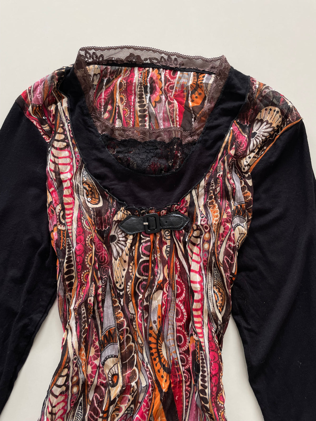 Vintage Sheer Top-Bust 36 to 38