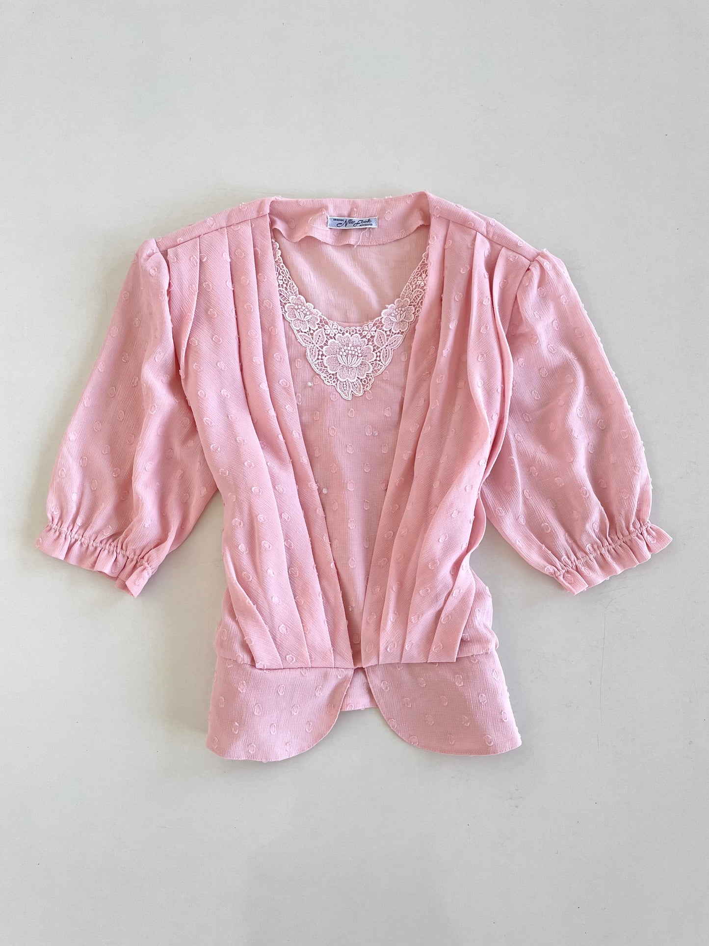 Lace Sheer Top-Bust 36 to 38