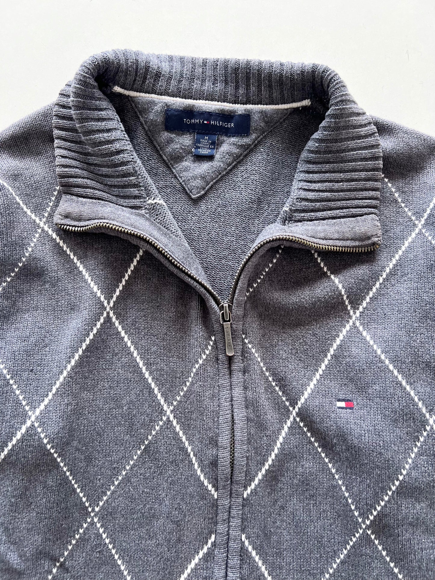 Tommy Hilfiger 100% Cotton Vintage Zipper-Bust 44
