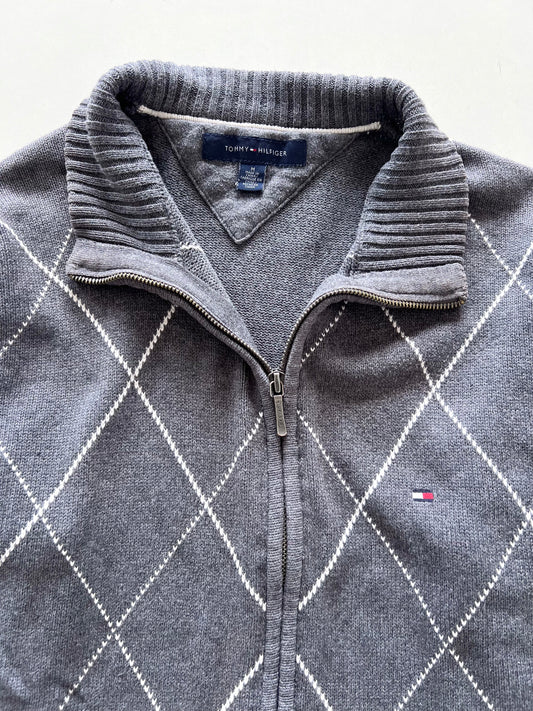 Tommy Hilfiger 100% Cotton Vintage Zipper-Bust 44