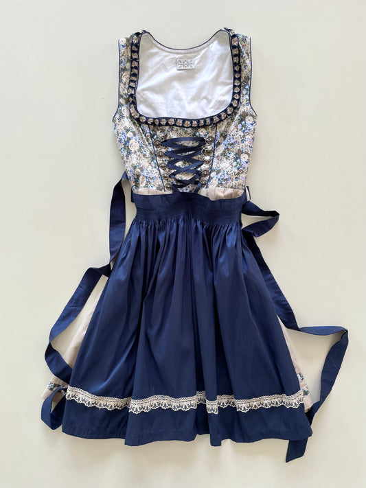 Landhaus Vintage Dress With Apron-Bust 36