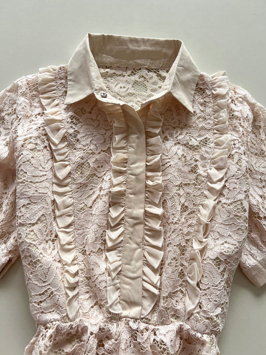 Vintage Lace Dress-Bust 38