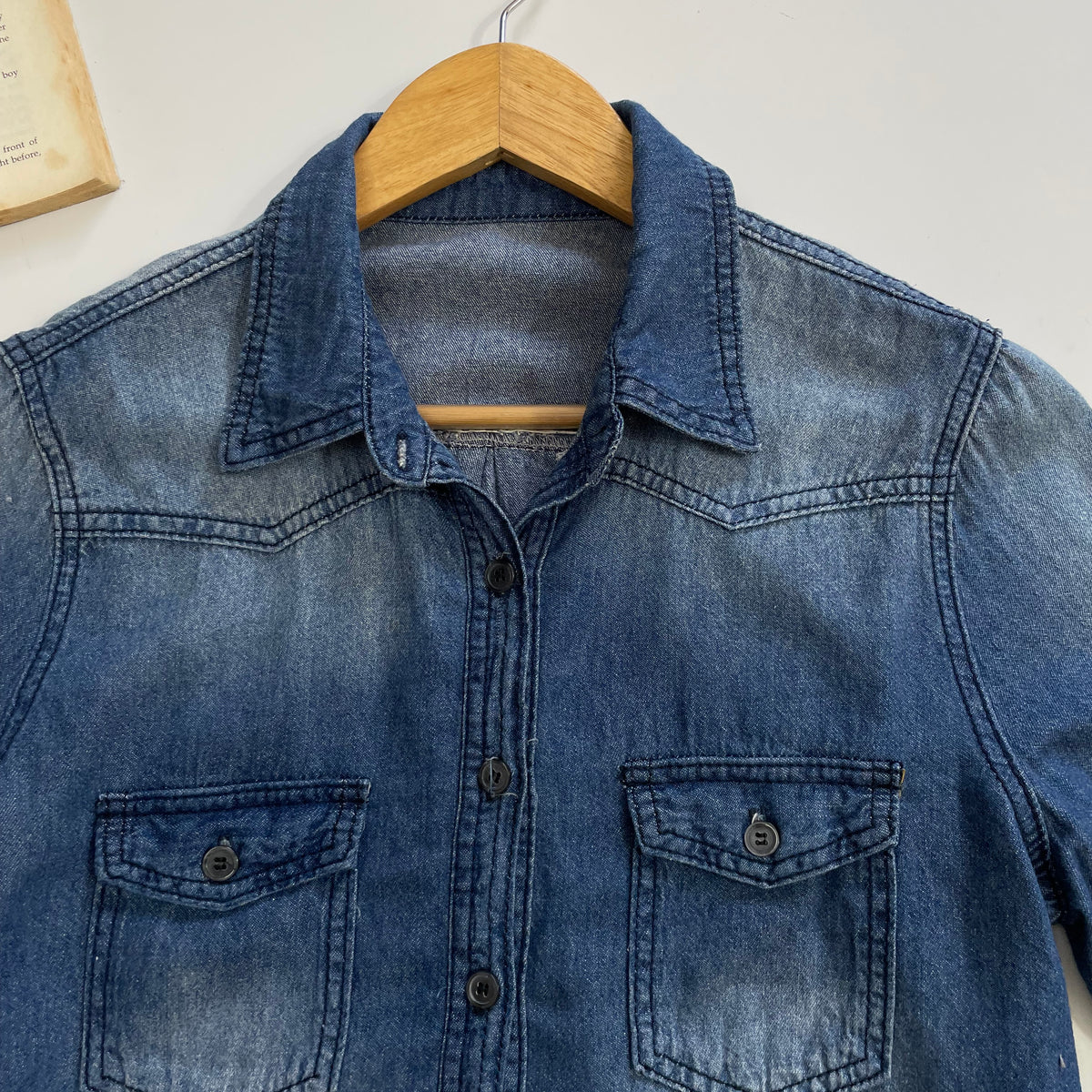 Outdated Shirt Denim Shirt-Bust 36 – Outdated