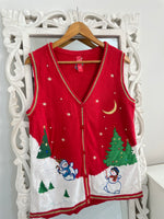 Load image into Gallery viewer, Christmas Sweater Vest-Bust 38

