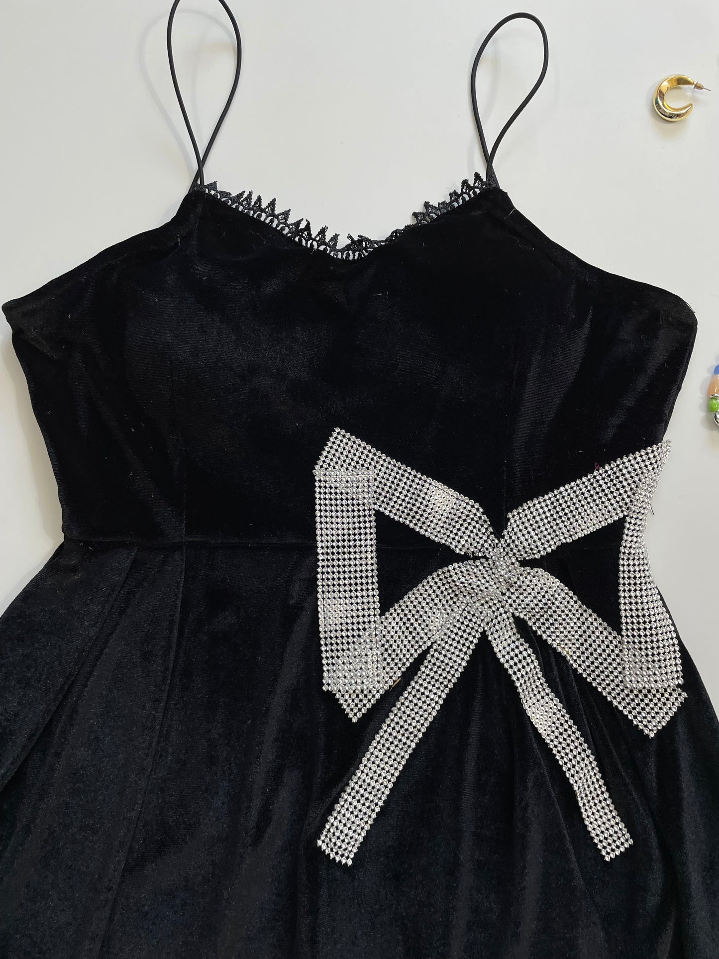 Princess Rhinestone Dress-Bust 32 to 34