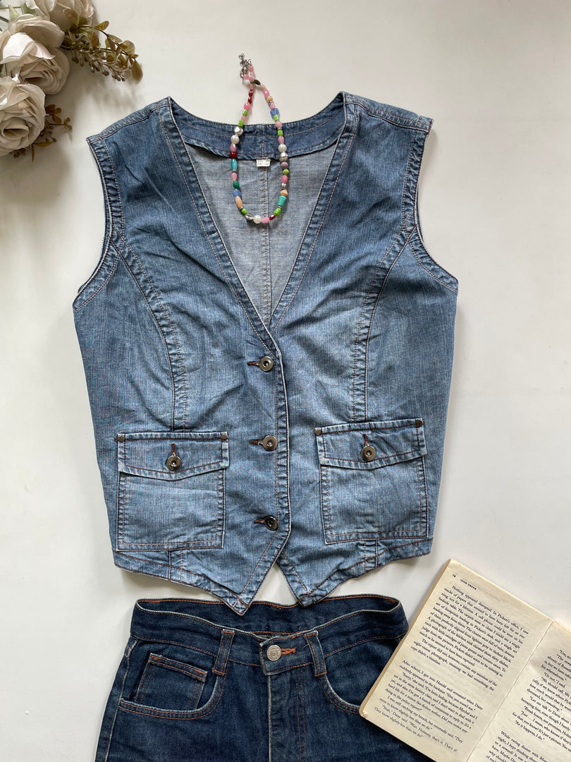 Vintage Waistcoat-Bust 42