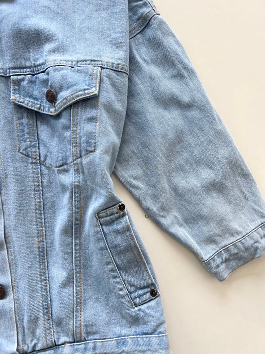 Jing Jing Baggy Denim Jacket-Bust 50