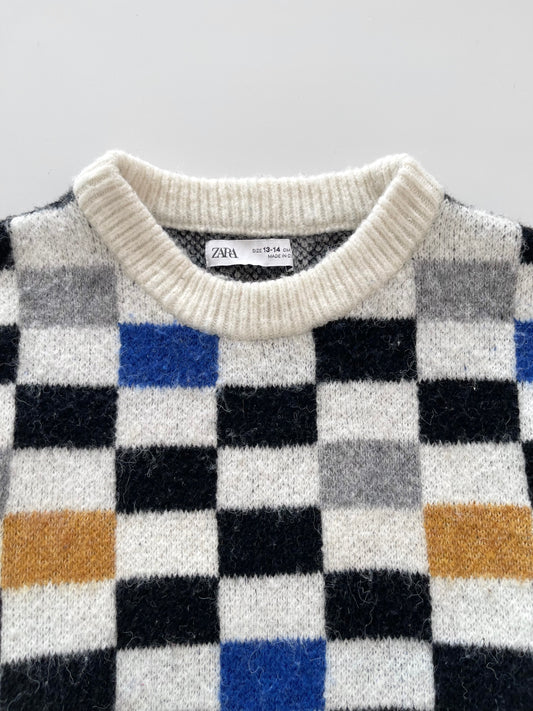 Zara Chunky Pinterest Sweater-Bust 40